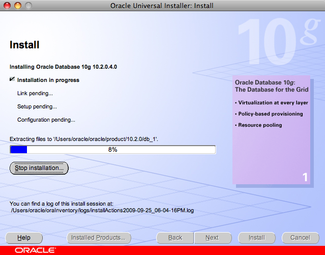 Oracle 10g download for linux
